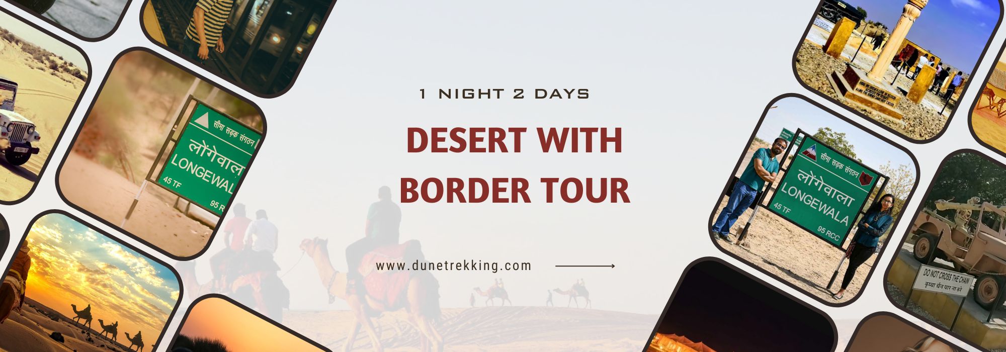 1 Night 2 Days Desert With Border Tour- dunetrekking