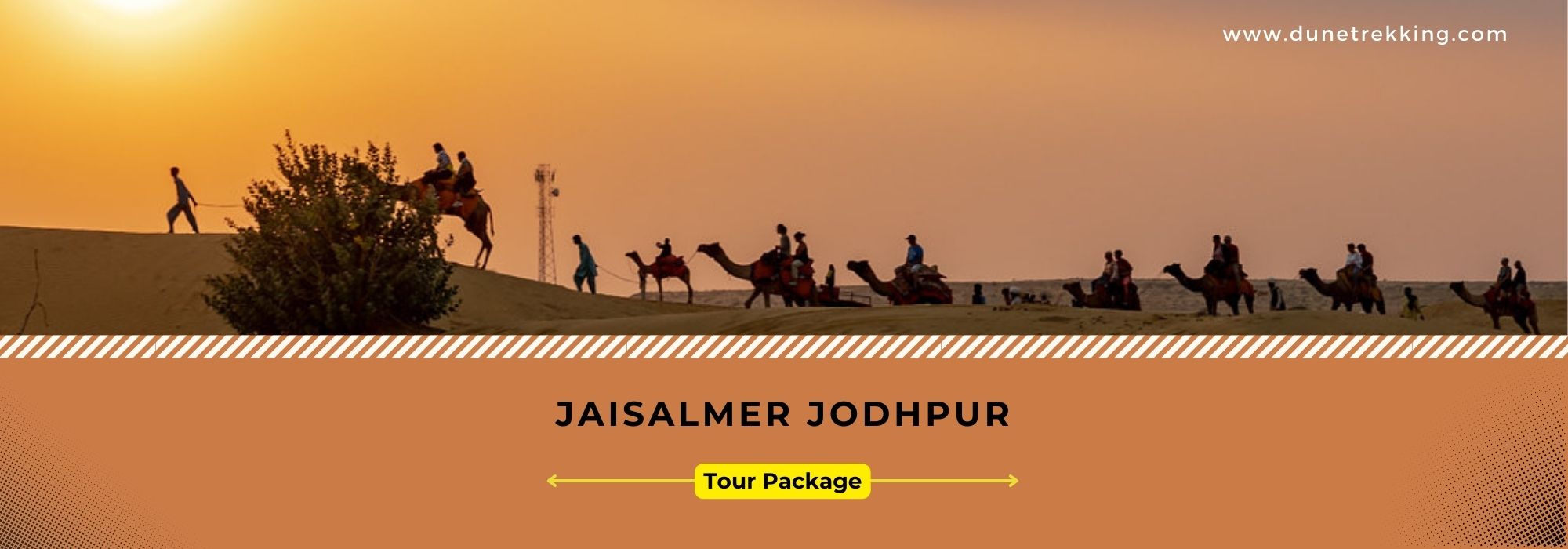 Jaisalmer Jodhpur Tour Package- dunetrekking.com
