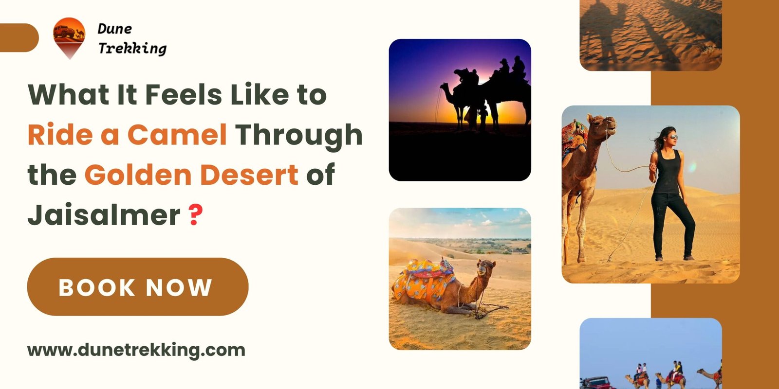 What It Feels Like to Ride a Camel Through the Golden Desert of Jaisalmer- dune trekking