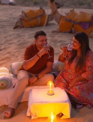 Jaisalmer Traditional Dinner 2- dunetrekking